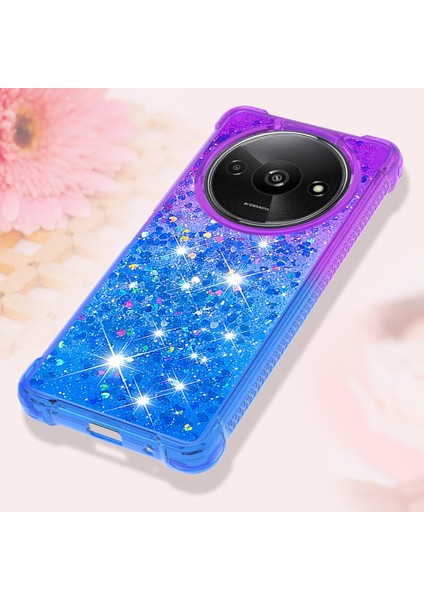 Xiaomi Redmi A3 Için Komik Bling Parlak Kristal Akan Sparkle Hareketli (Yurt Dışından)