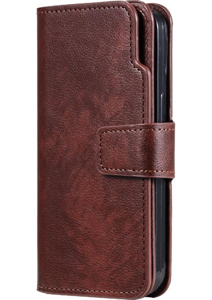 Xiaomi Redmi Için Not 12 5g Kickstand Pu Deri Manyetik Cüzdan 9 (Yurt Dışından)