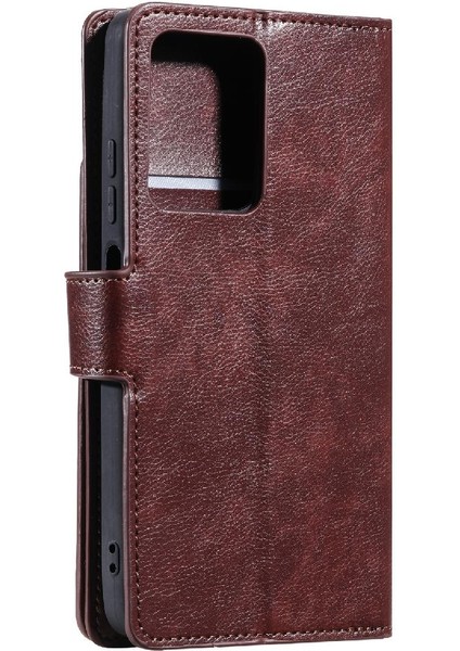 Xiaomi Redmi Için Not 12 5g Kickstand Pu Deri Manyetik Cüzdan 9 (Yurt Dışından)