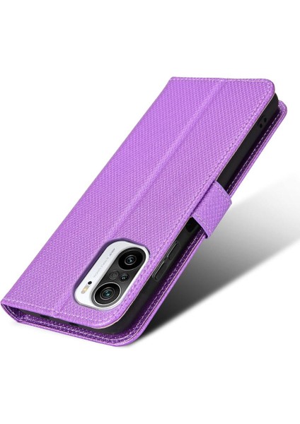 Xiaomi Poco F3 Kapak Kart Tutucu Manyetik Cüzdan Kickstand Için Kılıf (Yurt Dışından)