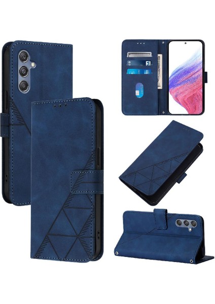 Samsung Galaxy M34 5g Kredi Kartı Tutucu Cüzdan Kapak Pu Deri (Yurt Dışından)