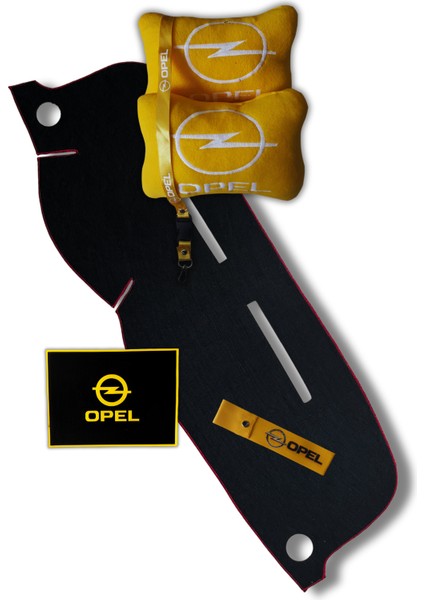 Opel Astra H Kasa Torpido Koruma Halısı Örtüsü (2004-2013) | Opel Sarı Yastık Araç Oto Aksesuar