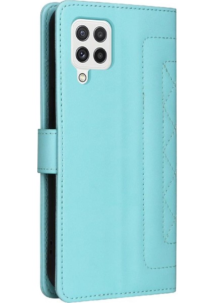Samsung Galaxy A22 4g Için Flip Case Basit Iş Kapak Deri (Yurt Dışından)