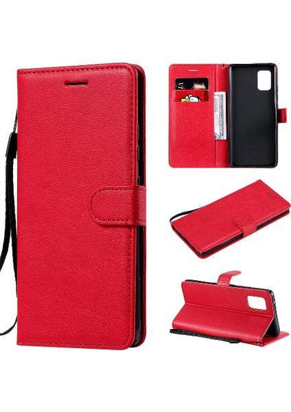 Samsung Galaxy A71 5g Iş Cüzdan Telefon Kılıfı Klasik Için Flip Case (Yurt Dışından)