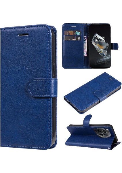 Oneplus 12 5g Için Flip Case Kart Yuvası ile Yüksek Kaliteli Deri Iş (Yurt Dışından)