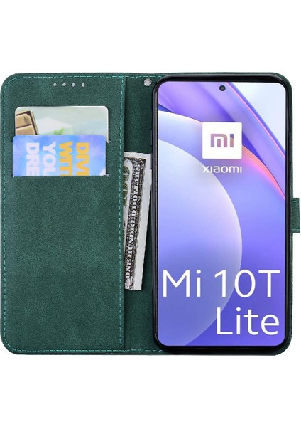 Xiaomi 10T Lite Için Kılıf Flip Telefon Kılıfı Deri Cüzdan Büyük Kelebek (Yurt Dışından) indirimleri