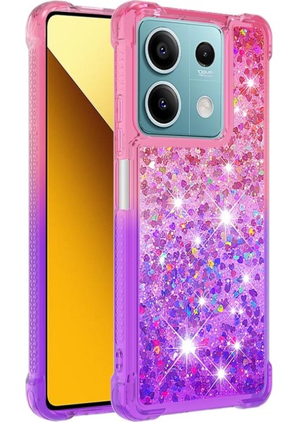 Xiaomi Redmi Not 13 Için Kılıf 5g Sıvı Glitter Komik Bling Parlak Kristal (Yurt Dışından)