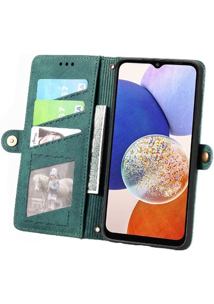 Samsung Galaxy A14 Için Flip Case 5g Cüzdan Basit Iş Kapak Çevirin (Yurt Dışından) indirimleri