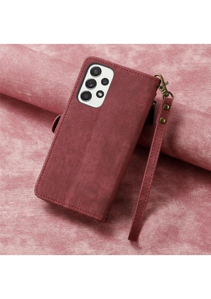 Samsung Galaxy A73 5g Darbeye Kapak Kapak Basit Iş Için Flip Case (Yurt Dışından) modelleri
