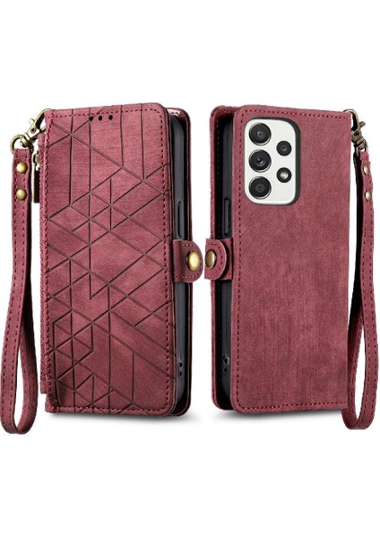 Samsung Galaxy A73 5g Darbeye Kapak Kapak Basit Iş Için Flip Case (Yurt Dışından) fırsatları