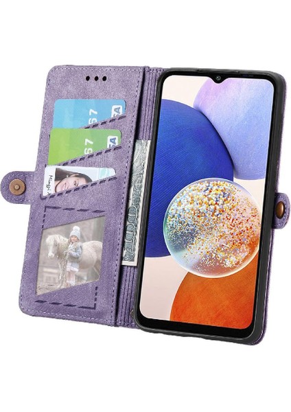 Samsung Galaxy A14 Için Flip Case 5g Cüzdan Basit Iş Kapak Çevirin (Yurt Dışından) indirimleri