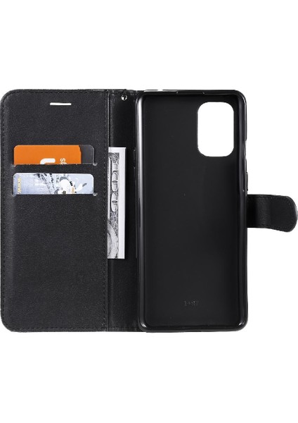 Oneplus 8t Için Flip Case Kart Yuvası ile Yüksek Kaliteli Deri Klasik Katı (Yurt Dışından) fırsatları