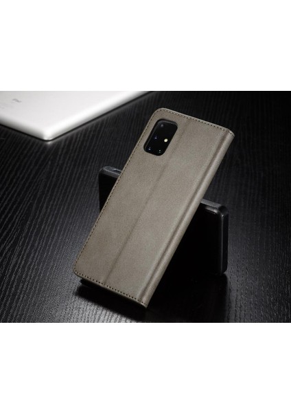 Samsung Galaxy A51 5g Kart Yuvaları Cüzdan Buzağı Doku Yatay (Yurt Dışından)