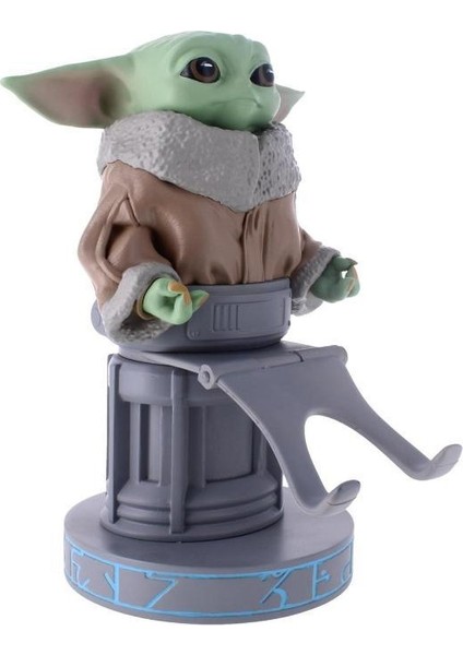 Exg Pro Cable Guys -Star Wars Grogu Seeing Stone Pose Phone And Controller Holder