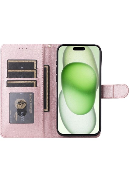 Iphone 15 Için Flip Case Artı Basit Iş Deri Kılıf Kapak Çevirin (Yurt Dışından) fırsatları