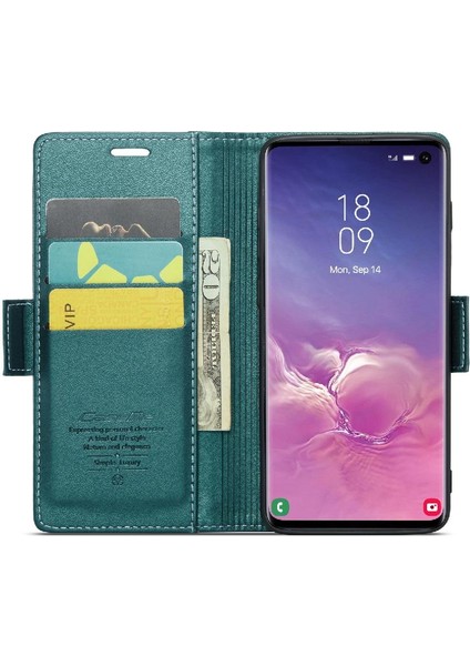 Samsung Galaxy S10 Kart Yuvası Darbeye Dayanıklı Durumda Anti Dolandırıcılık (Yurt Dışından)