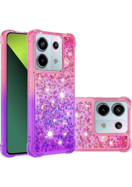 Xiaomi Redmi Için Not 13 Pro 5g Akan Sparkle Hareketli Kapak Temizle (Yurt Dışından)