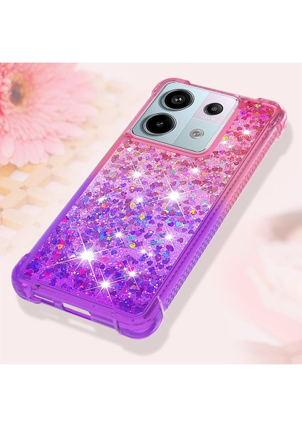 Xiaomi Redmi Için Not 13 Pro 5g Akan Sparkle Hareketli Kapak Temizle (Yurt Dışından)