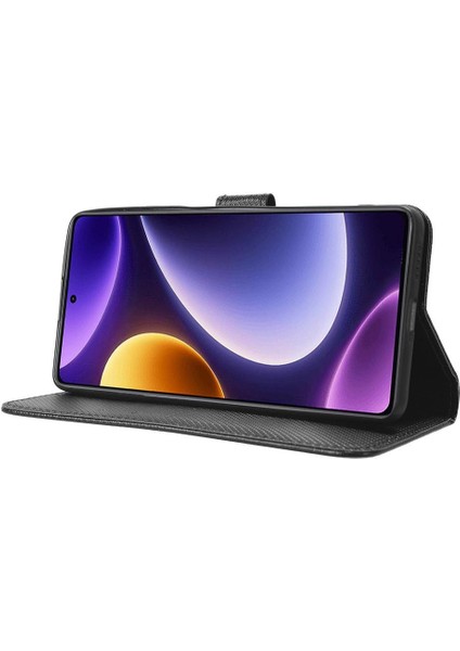 Xiaomi Poco F5 5g Kickstand Kapak Manyetik Cüzdan Kart Tutucu (Yurt Dışından) modelleri