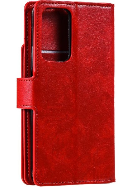 Xiaomi Redmi Için Not 11 4g Pu Deri Manyetik 9 Kart Yuvaları Cüzdan (Yurt Dışından)
