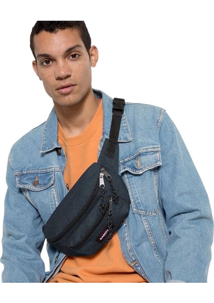 Doggy Bag Triple Denim Lacivert Bel Çantası