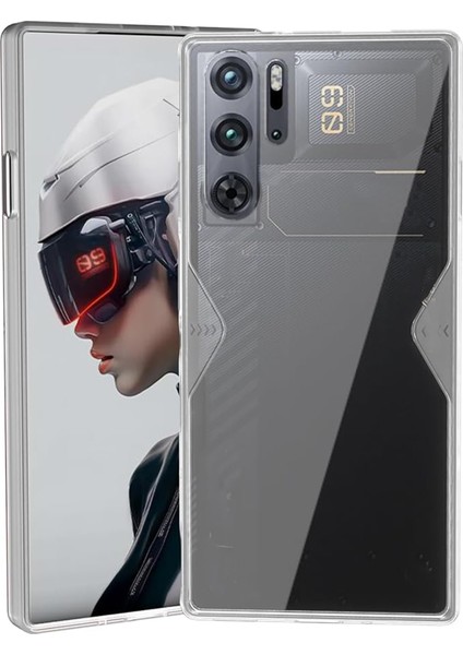 Zte Nubia Red Magic 9 Pro Akrilik Darbeye Dayanıklı Sert Rubber Kılıf