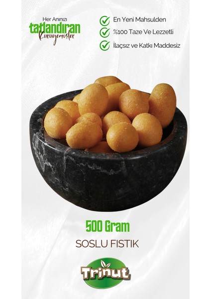 Soslu Fıstık 500 Gram