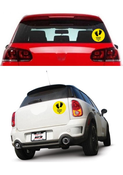 Arabada Bebek Var Sticker fiyatları