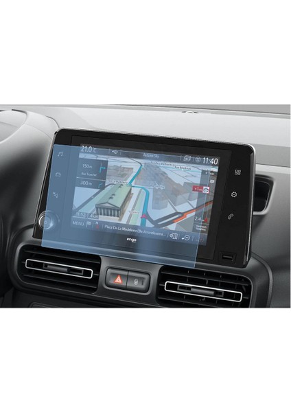 Toyota Proace City 8 Inç Multimedya Ekran Koruyucu Nano