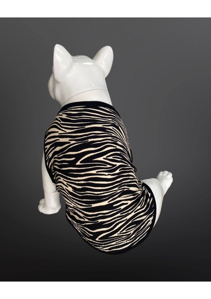 Buddy Store Kedi Köpek Kıyafeti Atlet - Zebra Model Atlet