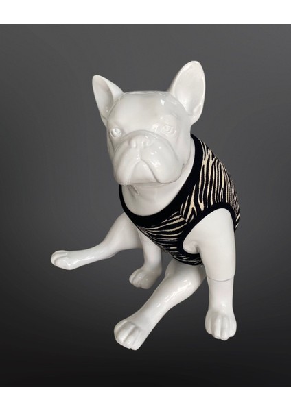 Buddy Store Kedi Köpek Kıyafeti Atlet - Zebra Model Atlet