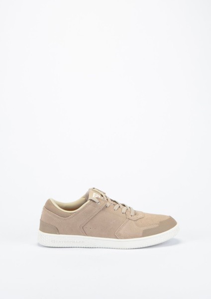 erpillar Pause Sport Low Erkek Bej Süet Deri Sneaker