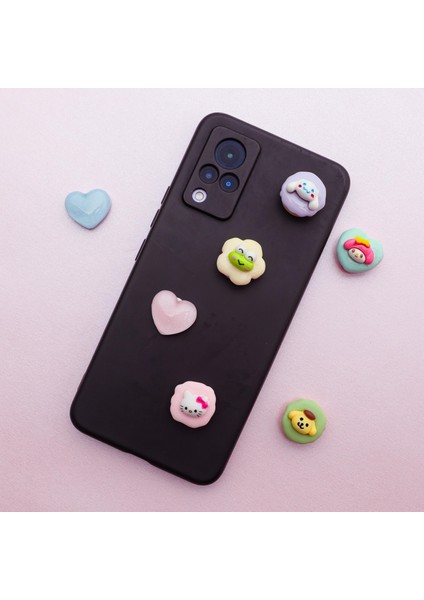 Kawai Sanrio Karakterler 7 Li Yapışkanlı Charm