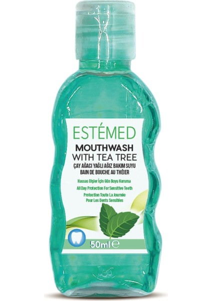 Çay Ağacılı Gargara-Mouthwash With Tea Tree 50ML
