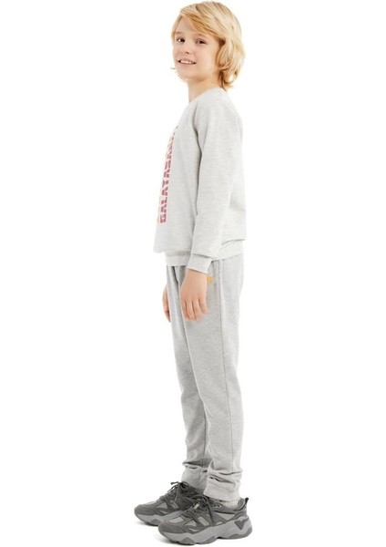 Orijinal Baskılı Gri Çocuk Sweat modelleri