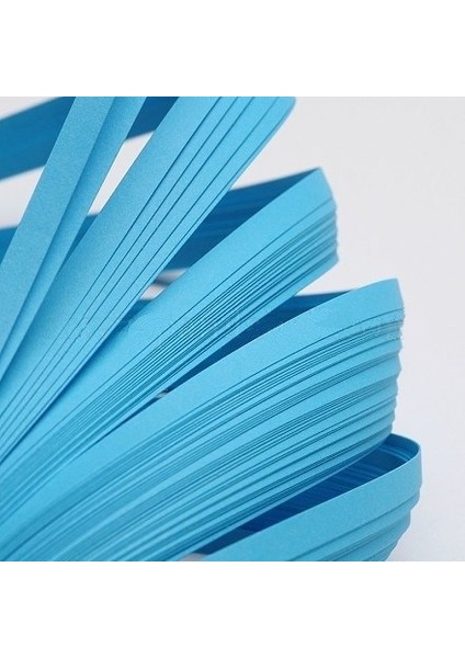 10MM 7 Renk Sedef Renkler Serisi Quilling Kağıdı - 350 Adetli Karışık
