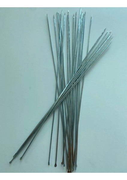 50 cm Ciğer Şişi 12'li Yassı