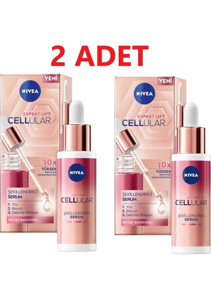 Cellular Expert Lift Doğal Retinol Alternatifi Cilt Serumu 2 Adet