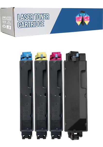 Kyocera Ecosys M6635CIDN TK-5280 Cmyk 1 Set Muadil Toner