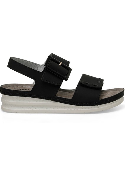 166295.Z4FX Siyah Kadın Comfort Sandalet