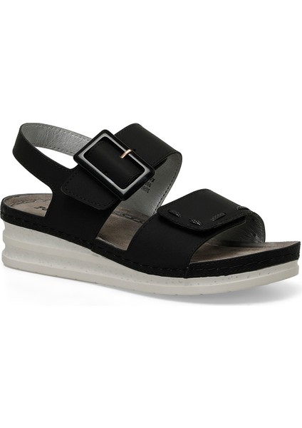166295.Z4FX Siyah Kadın Comfort Sandalet
