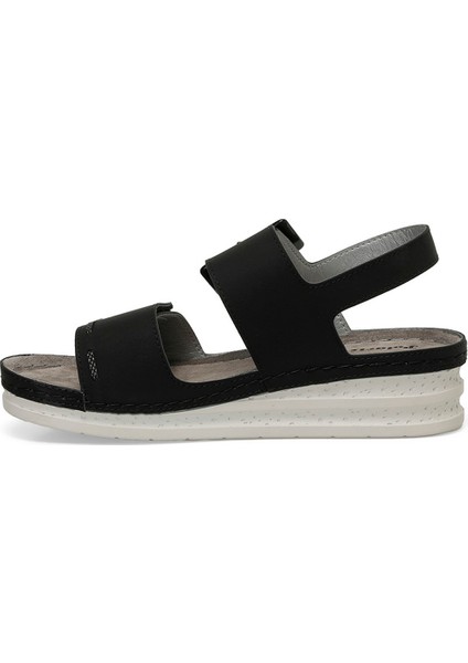 166295.Z4FX Siyah Kadın Comfort Sandalet