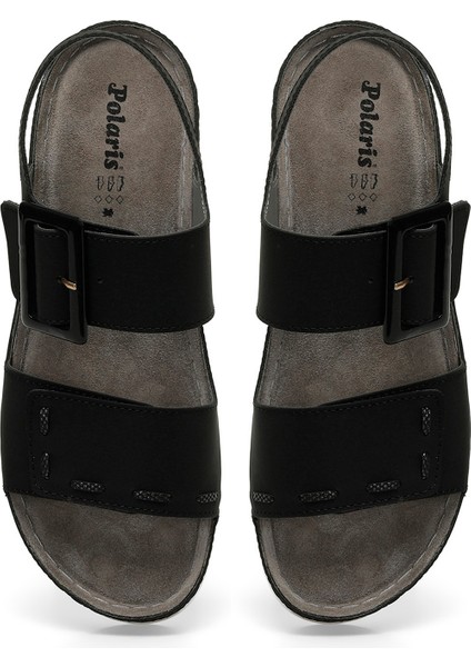 166295.Z4FX Siyah Kadın Comfort Sandalet