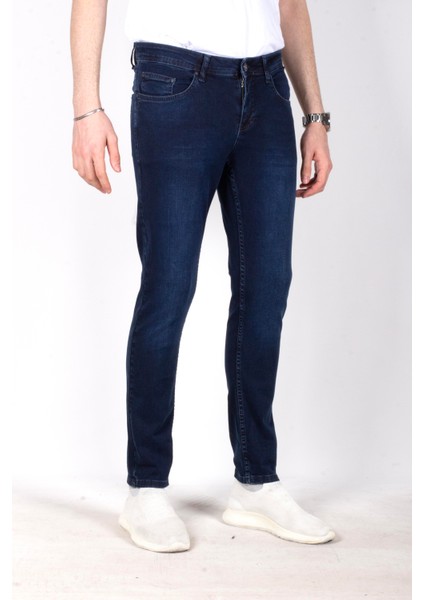 Erkek Kot Pantolon Dar Kesim B.black Dar Kesim 5 Cepli Pamuklu Jean Ncs Jeans 521 6076