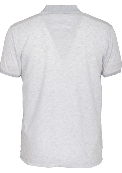 Erkek Polo Yaka Tişört Mavi Dokulu %100 Pamuk Slim Fit Ribanalı Kol T-Shirt Ncs Jeans 1250 indirimleri