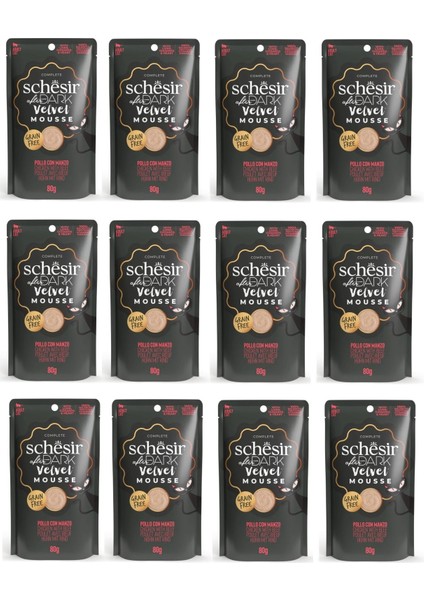 After Dark Tavuk ve Sığır Etli Pouch Mousse Kedi Yaş Mama 80 gr x 12 Adet