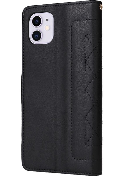 Iphone 11 Için Flip Case Cüzdan Basit Iş Kapak Çevirin Deri Kılıf (Yurt Dışından) modelleri