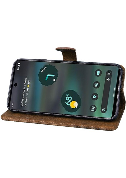 Elmas ile Google Piksel 8 Kickstand Koruyucu Büyük Kelebek Için Kılıf (Yurt Dışından)