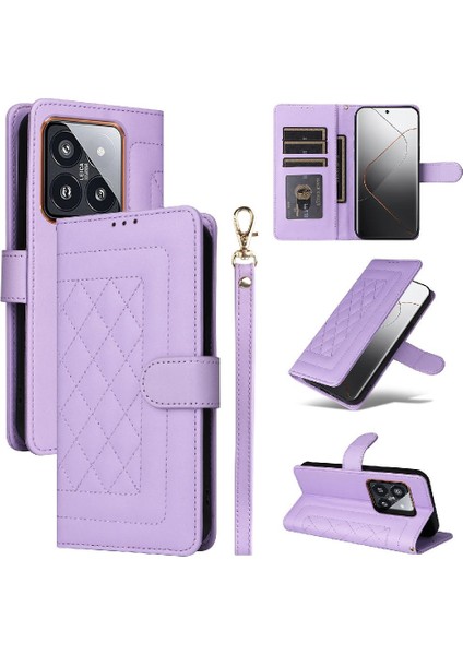 Xiaomi 14 Pro 5g Için Flip Case Cüzdan Basit Iş Deri Kılıf Flip (Yurt Dışından) indirimleri