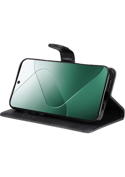 Xiaomi 14 Için Flip Case Klasik Düz Renk Yüksek Kaliteli Deri Iş (Yurt Dışından) fırsatları